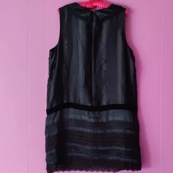 XL Anna Sui for Target black drop waist dress - Picture 3 of 3